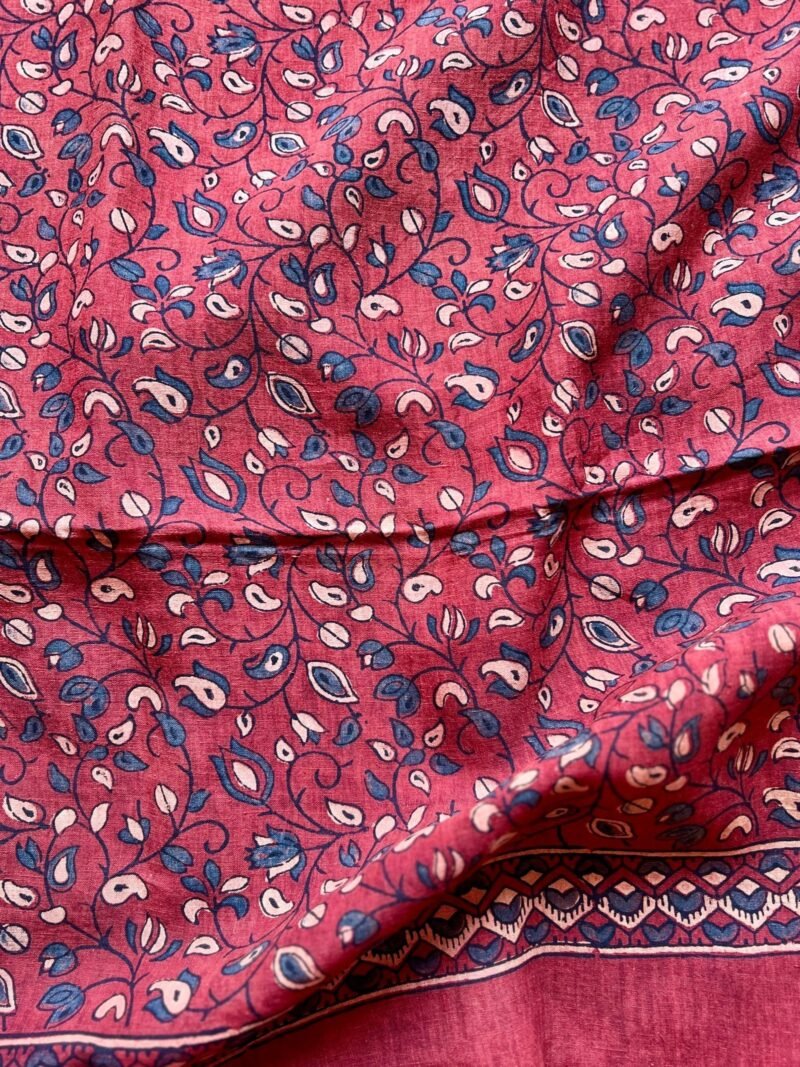 Ajrakh Handblock Printed Unstitched Suit - Image 5