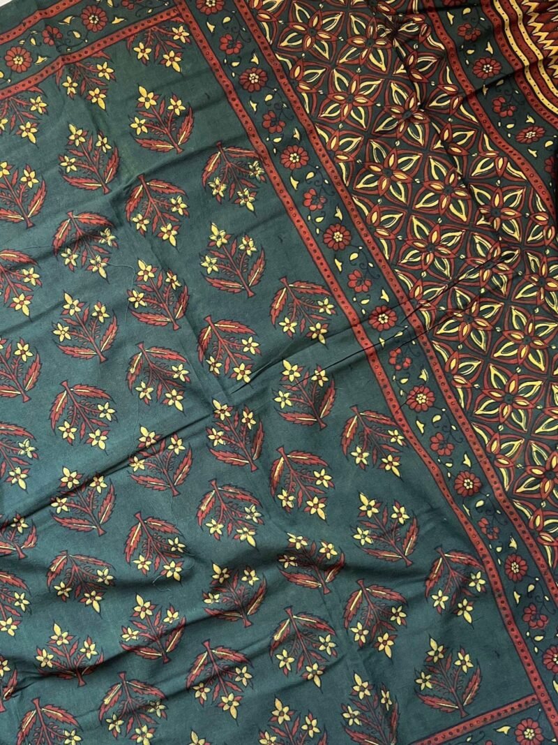Ajrakh Handblock Printed Unstitched Suit - Image 4