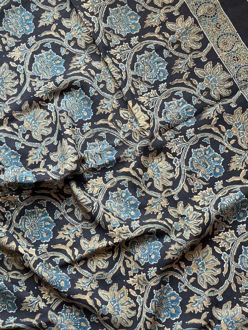 Ajrakh Handblock Printed Unstitched Suit - Image 2