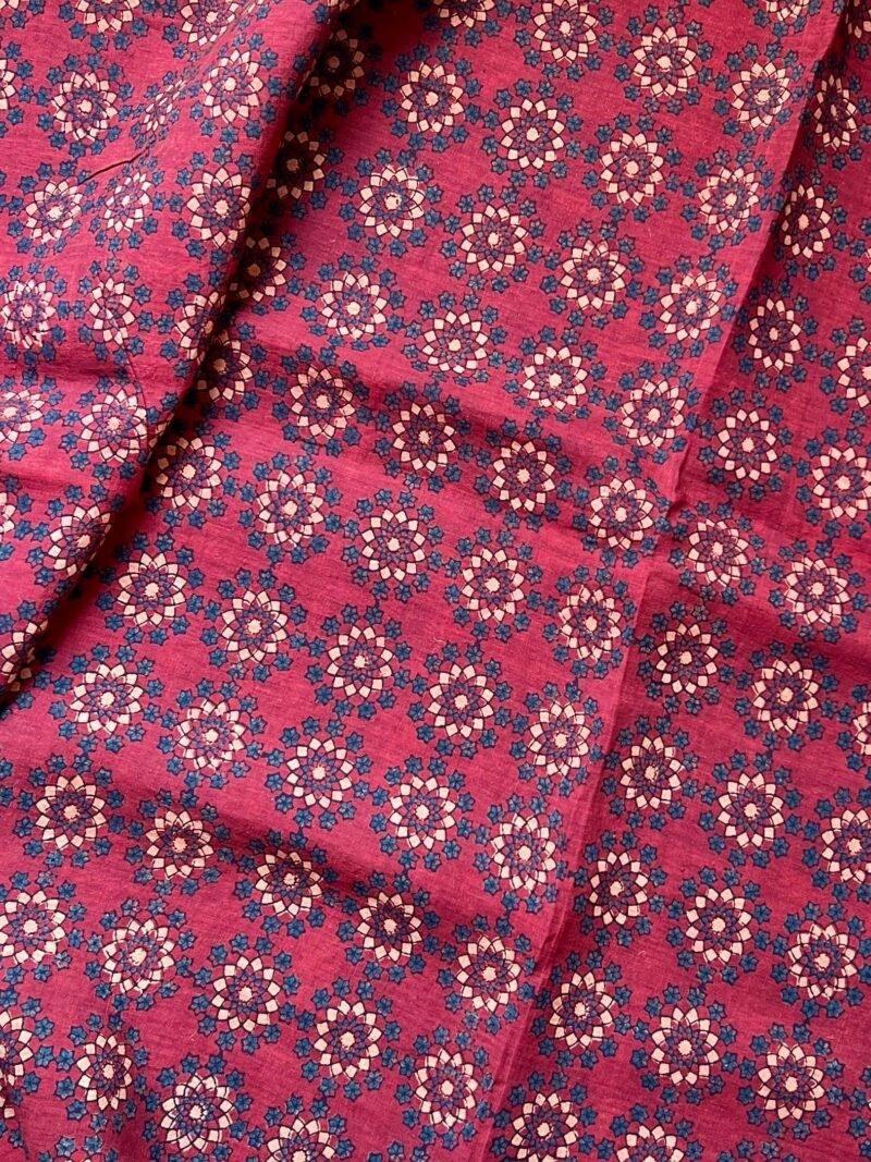 Ajrakh Handblock Printed Unstitched Suit - Image 2