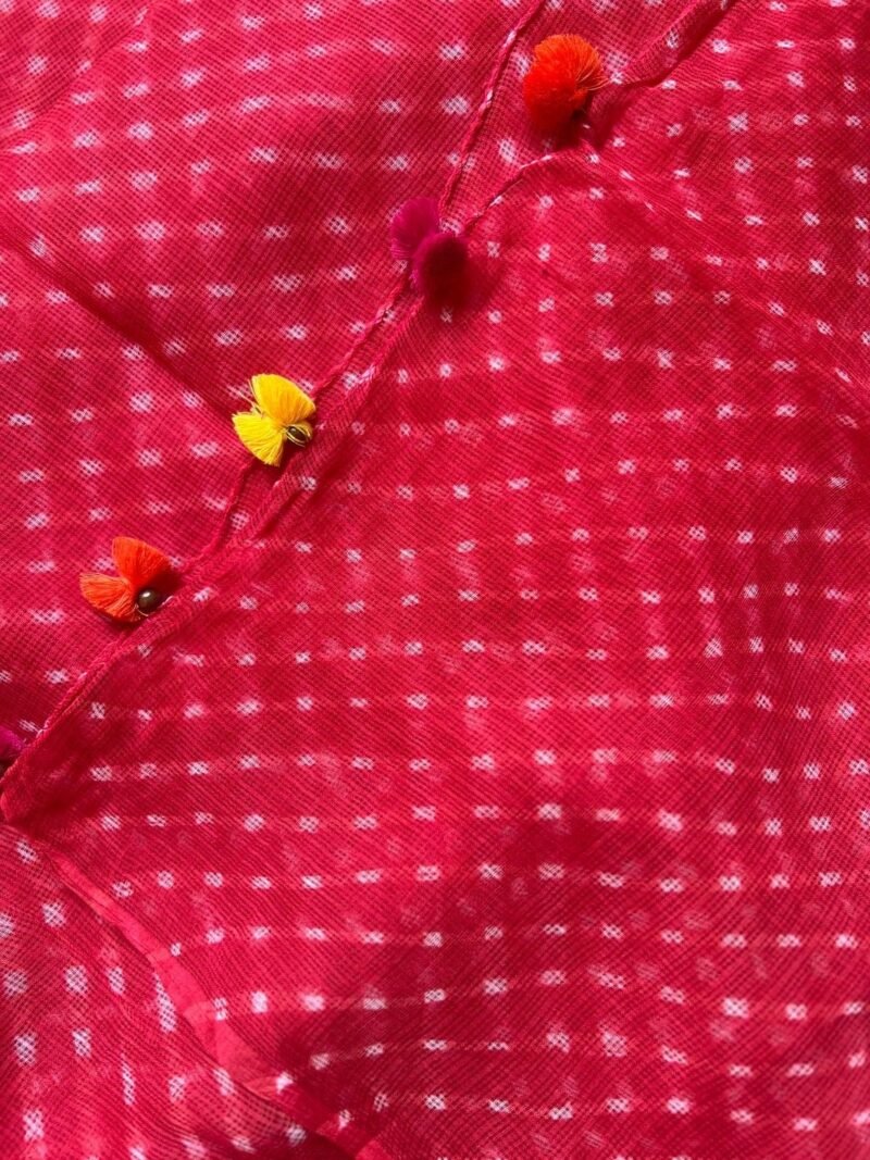 Leheriya Mothda Saree - Image 3