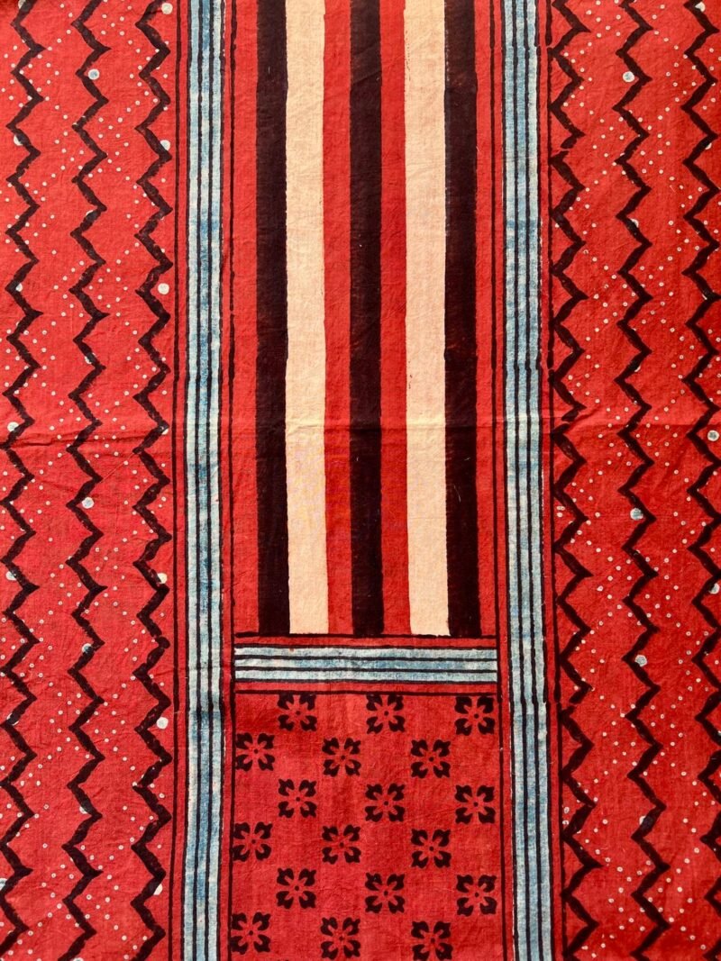 Ajrakh Handblock Printed Unstitched Suit - Image 5
