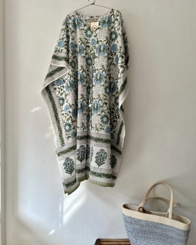 Sanganeri Handblock Printed Kaftan