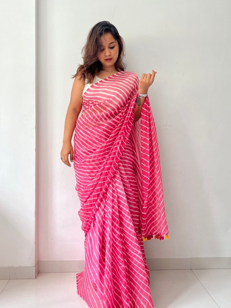 Leheriya Saree - Image 3