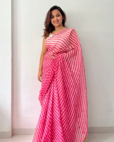 Leheriya Saree