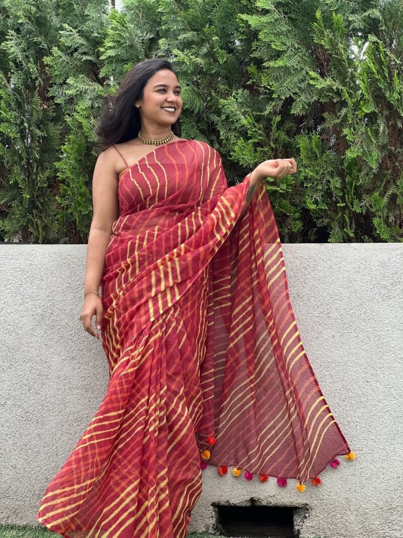 Leheriya Saree - Image 3