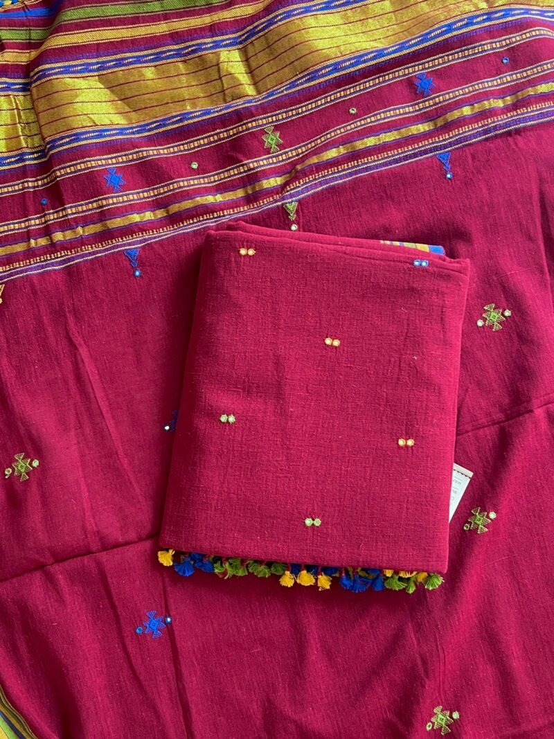 Bhujodi Kala Cotton Unstitched Suits - Image 2
