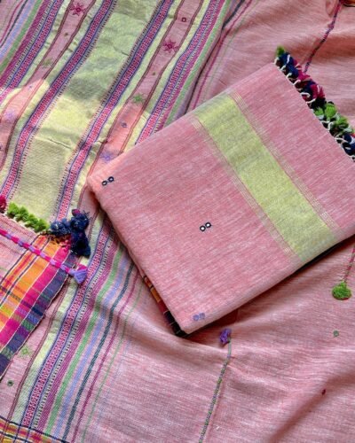 Bhujodi Kala Cotton Unstitched Suits