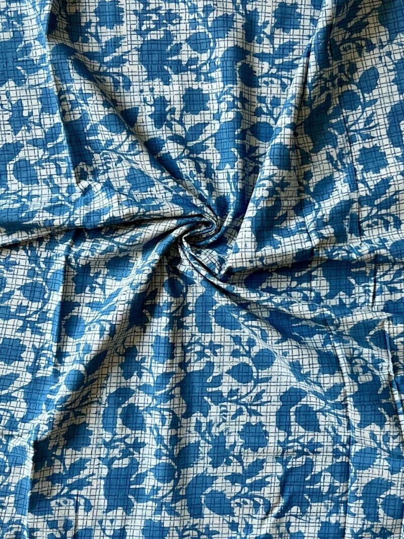 Dabu Handblock Print Fabric - Image 5