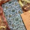 Sanganeri Handblock Printed Unstitched Suit 4 pc
